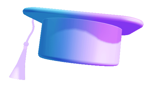 Illustration d'un chapeau de graduation